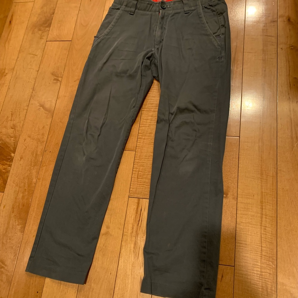 Navy blue Under Armour chino pants